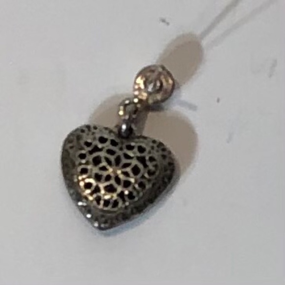 Ilaria Peru Heart Doble Necklace & Earrings 950 - Picture 4 of 9